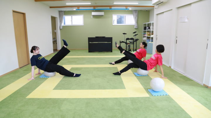 楽しくバランスあそび！