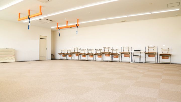広い訓練室